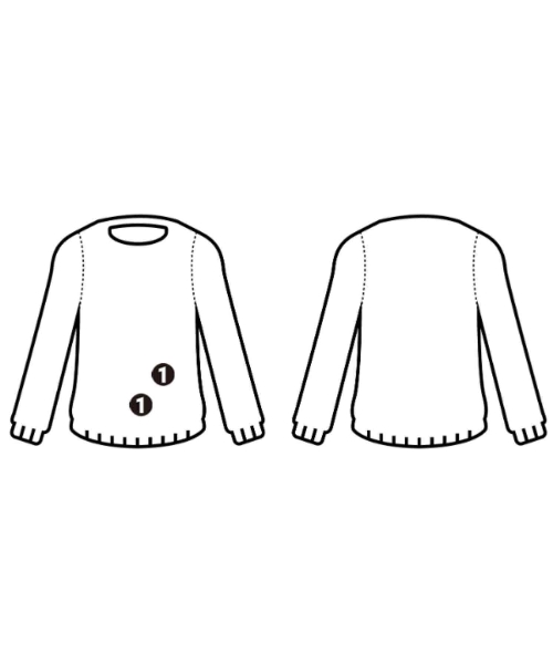 Loro Piana（ロロピアーナ）ニット・セーター 紺 サイズ:M メンズ/2200661919019