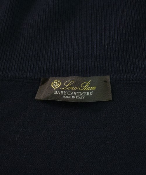 Loro Piana（ロロピアーナ）ニット・セーター 紺 サイズ:50(XL位) メンズ/2200661182291
