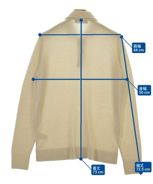 Loro Piana（ロロピアーナ）ニット・セーター ベージュ サイズ:50(XL位) メンズ/2200661182345