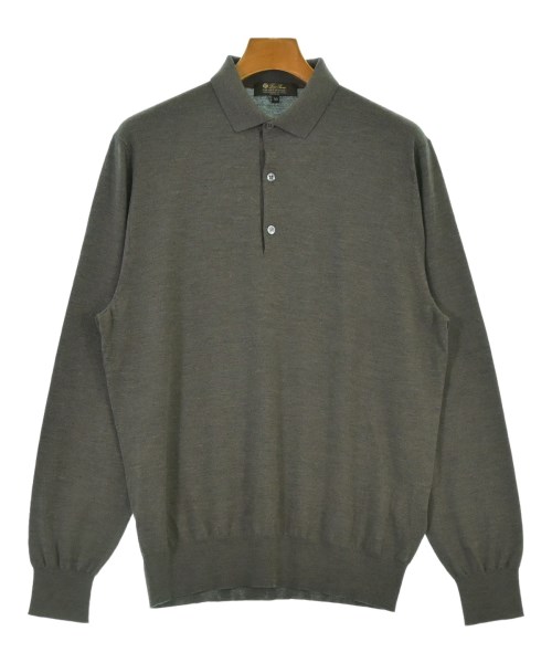 Loro Piana(ロロピアーナ)ニット・セーター グレー サイズ:50(XL位)/2200661182352