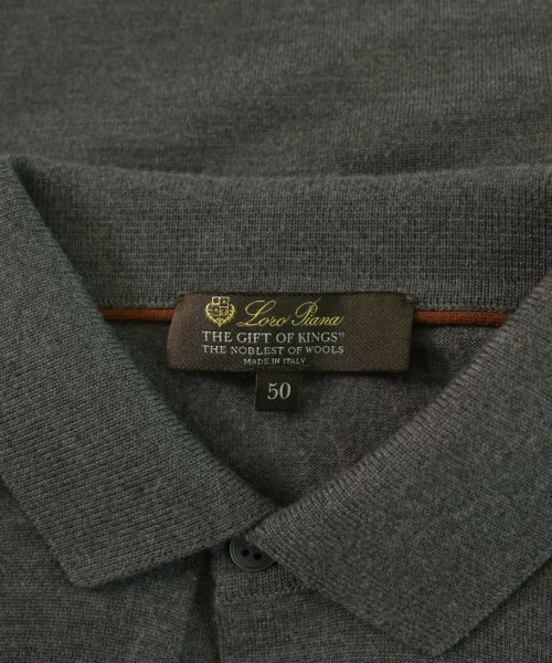 Loro Piana（ロロピアーナ）ニット・セーター グレー サイズ:50(XL位) メンズ/2200661182352
