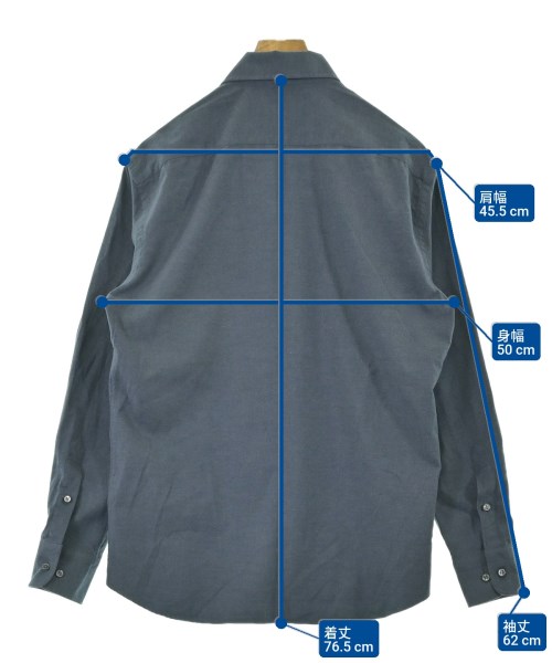 Loro Piana（ロロピアーナ）カジュアルシャツ 青 サイズ:M メンズ/2200661182369