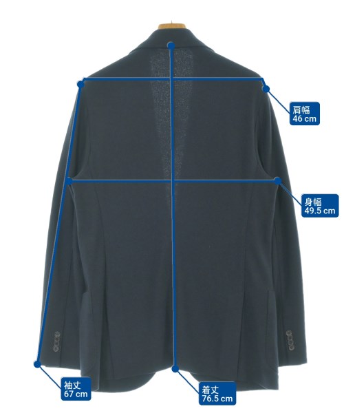 Loro Piana（ロロピアーナ）ジャケット 紺 サイズ:50(XL位) メンズ/2200664396015
