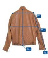 Loro Piana（ロロピアーナ）ライダース 茶 サイズ:L メンズ/2200723933014