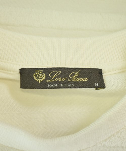 Loro Piana（ロロピアーナ）Tシャツ・カットソー 白 サイズ:M メンズ/2200721295220