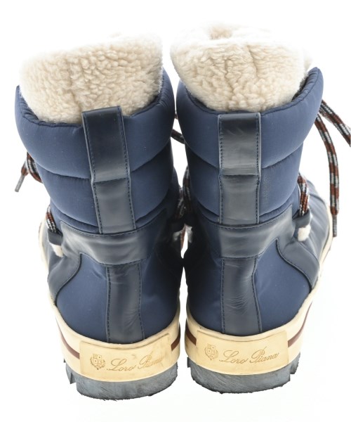 Loro Piana（ロロピアーナ）ブーツ 紺 サイズ:EU37 1/2(24cm位) レディース/2200726340352
