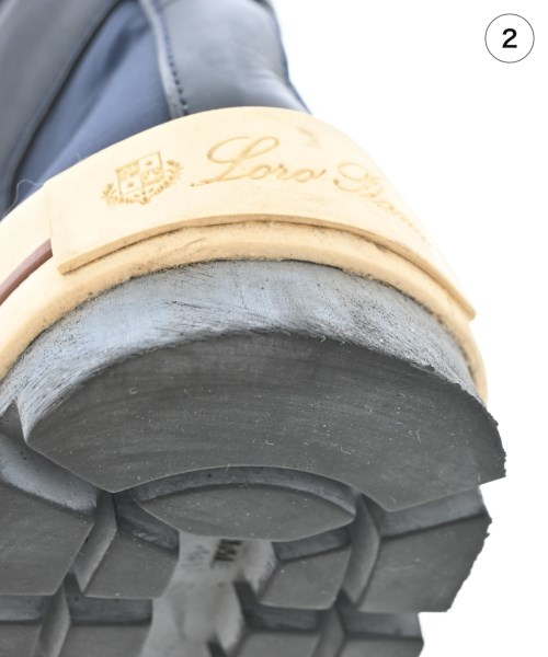 Loro Piana（ロロピアーナ）ブーツ 紺 サイズ:EU37 1/2(24cm位) レディース/2200726340352