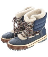 Loro Piana（ロロピアーナ）ブーツ 紺 サイズ:EU37 1/2(24cm位) レディース/2200726340352