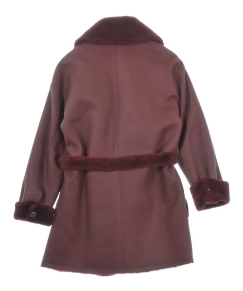 Loro Piana（ロロピアーナ）ムートンコート 赤 サイズ:XS レディース/2200721666013