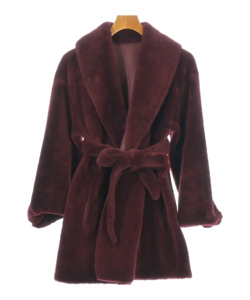 Loro Piana（ロロピアーナ）ムートンコート 赤 サイズ:XS レディース/2200721666013