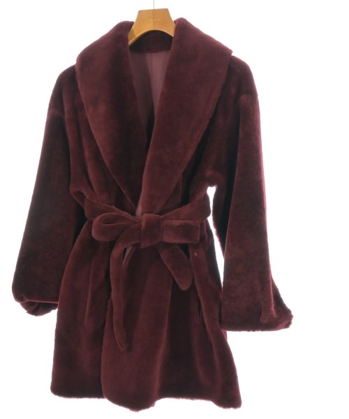 Loro Piana（ロロピアーナ）ムートンコート 赤 サイズ:XS レディース/2200721666013