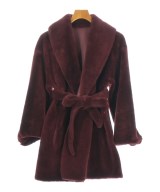 Loro Piana（ロロピアーナ）ムートンコート 赤 サイズ:XS レディース/2200721666013