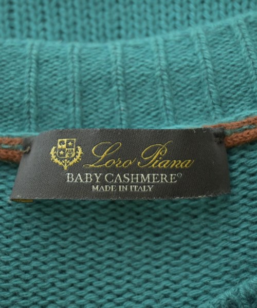 Loro Piana（ロロピアーナ）ニット・セーター 緑 サイズ:50(XL位) メンズ/2200685294031