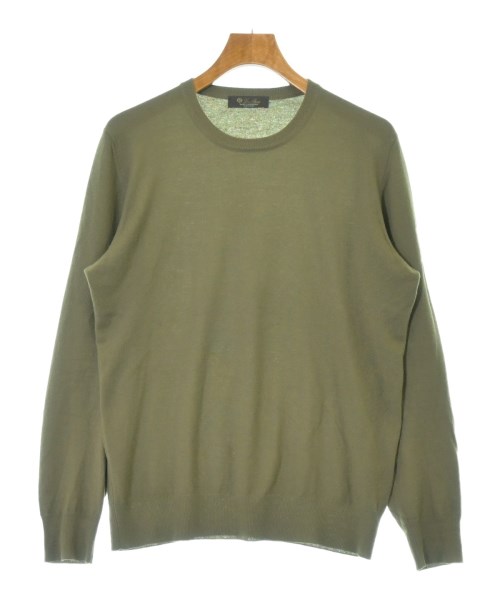 Loro Piana(ロロピアーナ)ニット・セーター カーキ サイズ:50(XL位)/2200685294055