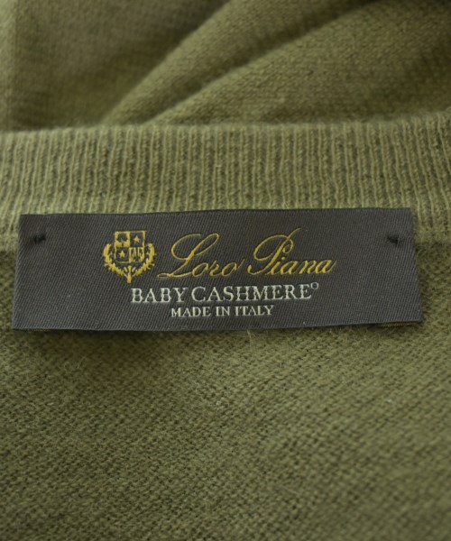Loro Piana（ロロピアーナ）ニット・セーター カーキ サイズ:50(XL位) メンズ/2200685294055
