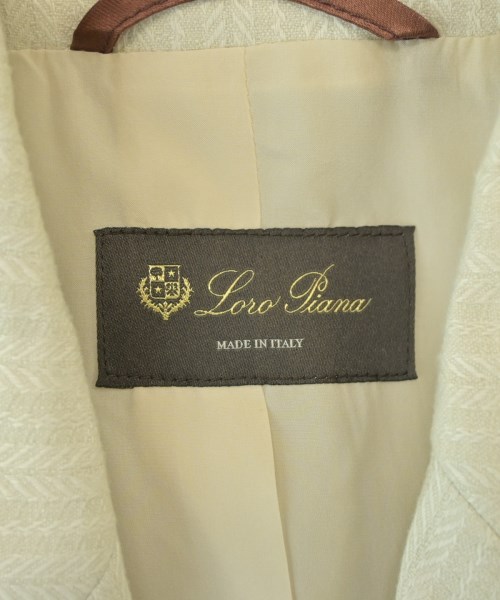 Loro Piana（ロロピアーナ）ジャケット 白 サイズ:36(XS位) レディース/2200682369176