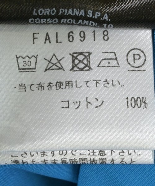 Loro Piana（ロロピアーナ）ワンピース 青 サイズ:XS レディース/2200682369244