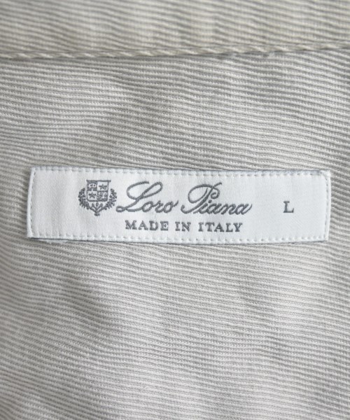 Loro Piana（ロロピアーナ）カジュアルシャツ グレー サイズ:L メンズ/2200686223016