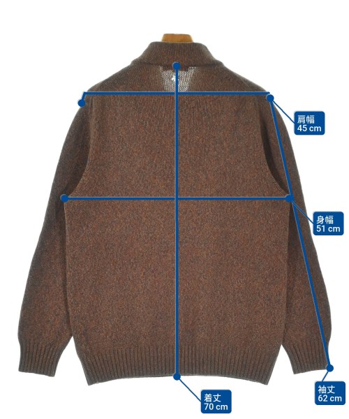 Loro Piana（ロロピアーナ）ニット・セーター 赤 サイズ:50(XL位) メンズ/2200682894067