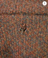 Loro Piana（ロロピアーナ）ニット・セーター 赤 サイズ:50(XL位) メンズ/2200682894067