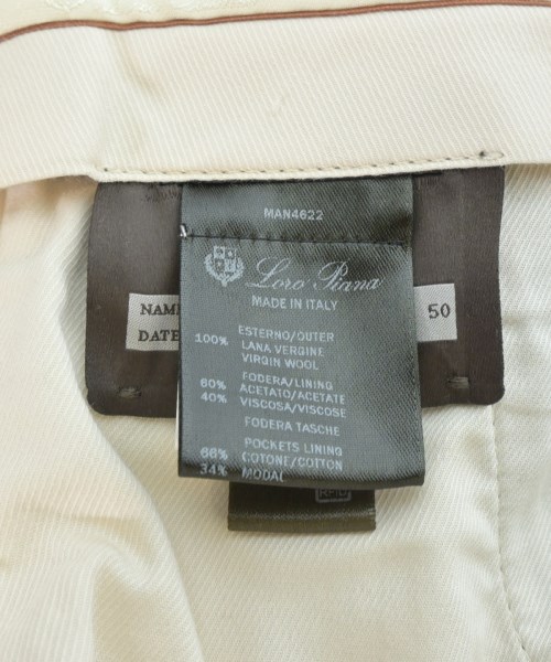 Loro Piana（ロロピアーナ）スラックス カーキ サイズ:50(XL位) メンズ/2200691693095