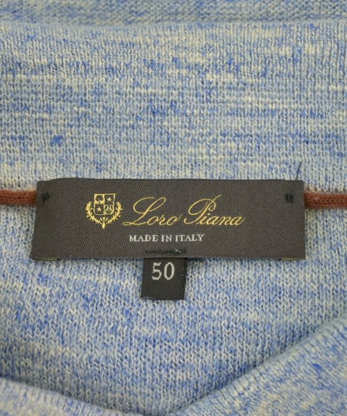 Loro Piana（ロロピアーナ）ニット・セーター 青 サイズ:50(XL位) メンズ/2200691835013
