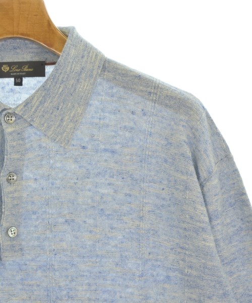 Loro Piana（ロロピアーナ）ニット・セーター 青 サイズ:50(XL位) メンズ/2200691835013