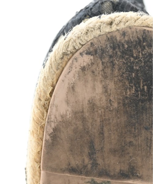 VALENTINO GARAVANI（ヴァレンティノガラヴァーニ）エスパドリーユ 黒 サイズ:EU37(23.5cm位) レディース/2200619919023