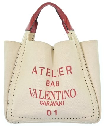 VALENTINO GARAVANIバッグ 外袋付き VALENTINO GARAVANI（ヴァレンティノガラヴァーニ）トートバッグ 白