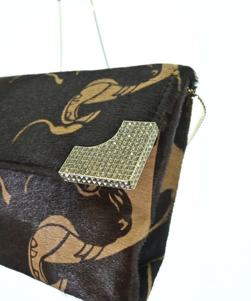 VALENTINO GARAVANI（ヴァレンティノガラヴァーニ）クラッチバッグ 茶 サイズ:- レディース/2200626304058