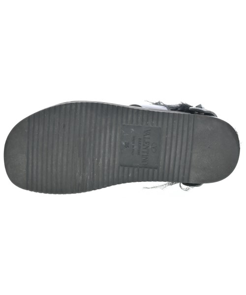 VALENTINO GARAVANI（ヴァレンティノガラヴァーニ）サンダル 黒 サイズ:EU35(21.5cm位) レディース/2200623987094