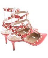 VALENTINO GARAVANI（ヴァレンティノガラヴァーニ）パンプス 赤 サイズ:EU37(23.5cm位) レディース/2200616954041