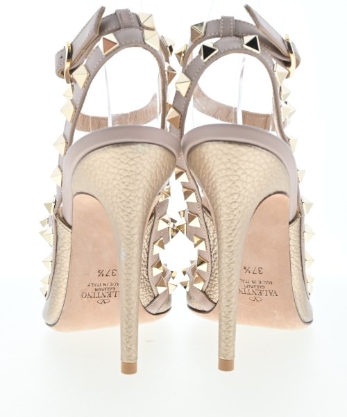 VALENTINO GARAVANI（ヴァレンティノガラヴァーニ）パンプス ゴールド サイズ:37 1/2(24cm位) レディース/2200616954065