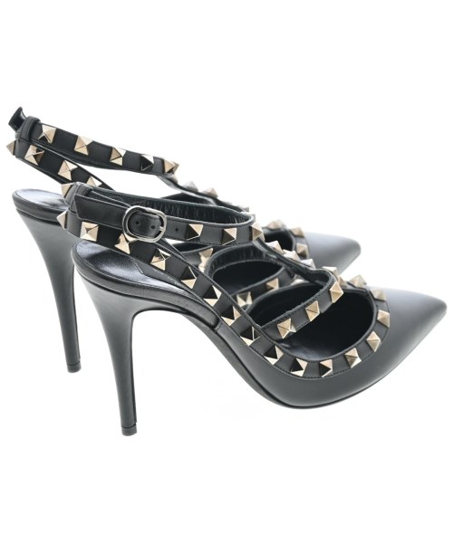VALENTINO GARAVANI（ヴァレンティノガラヴァーニ）パンプス 黒 サイズ:EU37(23.5cm位) レディース/2200616954072