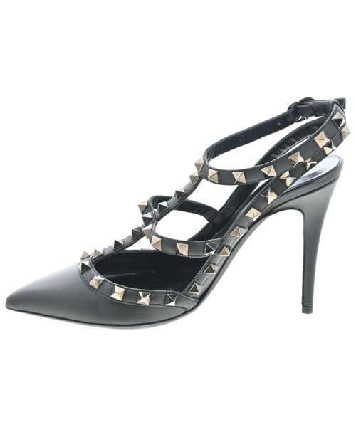 VALENTINO GARAVANI（ヴァレンティノガラヴァーニ）パンプス 黒 サイズ:EU37(23.5cm位) レディース/2200616954072