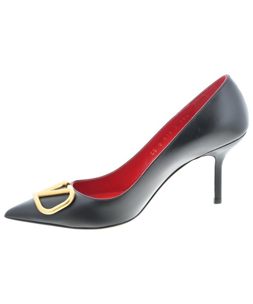VALENTINO GARAVANI（ヴァレンティノガラヴァーニ）パンプス 黒 サイズ:EU38 1/2(25cm位) レディース/2200611979025