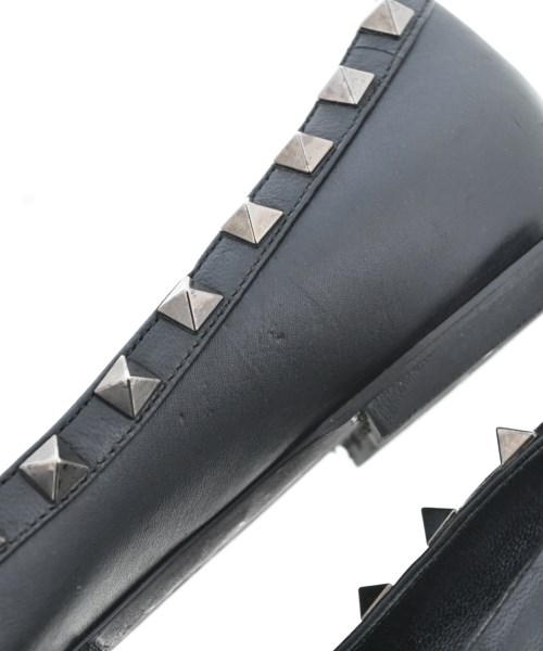 VALENTINO GARAVANI（ヴァレンティノガラヴァーニ）バレエシューズ/オペラシューズ 黒 サイズ:EU36(22.5cm位) レディース/2200611754035