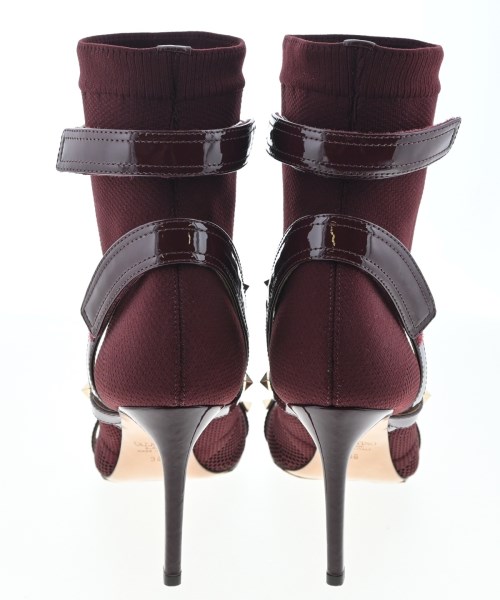 VALENTINO GARAVANI（ヴァレンティノガラヴァーニ）ブーティ 赤 サイズ:EU36(22.5cm位) レディース/2200615141022