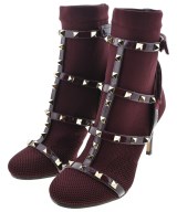 VALENTINO GARAVANI（ヴァレンティノガラヴァーニ）ブーティ 赤 サイズ:EU36(22.5cm位) レディース/2200615141022