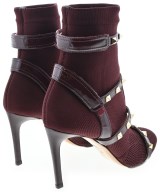 VALENTINO GARAVANI（ヴァレンティノガラヴァーニ）ブーティ 赤 サイズ:EU36(22.5cm位) レディース/2200615141022