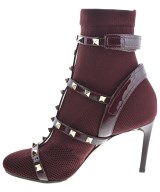 VALENTINO GARAVANI（ヴァレンティノガラヴァーニ）ブーティ 赤 サイズ:EU36(22.5cm位) レディース/2200615141022