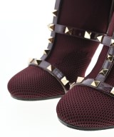 VALENTINO GARAVANI（ヴァレンティノガラヴァーニ）ブーティ 赤 サイズ:EU36(22.5cm位) レディース/2200615141022