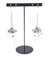 VALENTINO GARAVANI（ヴァレンティノガラヴァーニ）ピアス 白 サイズ:- レディース/2200620655149