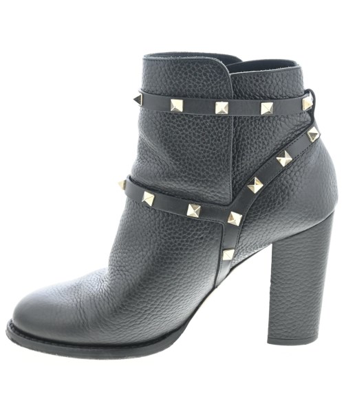 VALENTINO GARAVANI（ヴァレンティノガラヴァーニ）ブーツ 黒 サイズ:EU38(24.5cm位) レディース/2200649057474