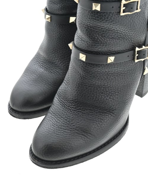 VALENTINO GARAVANI（ヴァレンティノガラヴァーニ）ブーツ 黒 サイズ:EU38(24.5cm位) レディース/2200649057474
