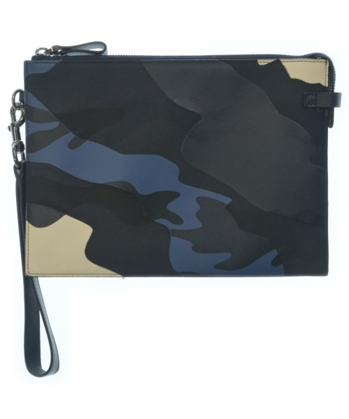 VALENTINO GARAVANI(ヴァレンティノガラヴァーニ)クラッチバッグ 紺 サイズ:-/2200651184687