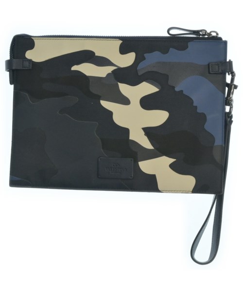 VALENTINO GARAVANI（ヴァレンティノガラヴァーニ）クラッチバッグ 紺 サイズ:- メンズ/2200651184687