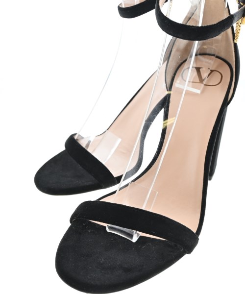 VALENTINO GARAVANI（ヴァレンティノガラヴァーニ）サンダル 黒 サイズ:EU37(23.5cm位) レディース/2200658482083