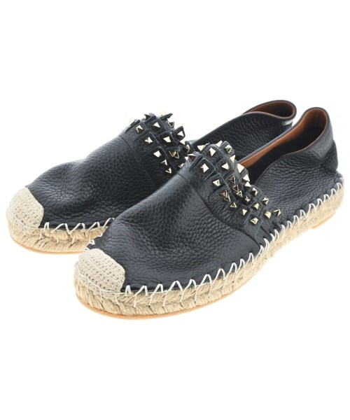 VALENTINO GARAVANI(ヴァレンティノガラヴァーニ)エスパドリーユ 黒 サイズ:EU37(23.5cm位)/2200655235071