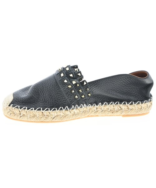 VALENTINO GARAVANI（ヴァレンティノガラヴァーニ）エスパドリーユ 黒 サイズ:EU37(23.5cm位) レディース/2200655235071